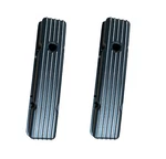Vintage Small Block Chevy Finned Aluminum Short Valve Covers Sbc 305 350 400 New. Price: $74.00.