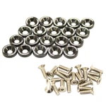 Jdmspeed 20 Pcs Black Cnc Billet Aluminum Fender Washer Dress Up Kit New. Price: $12.18.