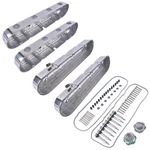 Aluminum Finned Valve Covers For LS1 LS2 LS3 LS7 5.7 6.0L Lsx Polished JM8082-2P New. Price: $149.00.