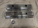 Corvette LT1 350 Valve Covers 1971-2 Gm #3989005 #3965542 Z28 Remanufactured. Price: $530.00.