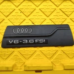 Audi V6 3.6 Fsi Engine Cover Trim 03H103925C Black Plastic Genuine Oem Badge Used. Price: $24.49.