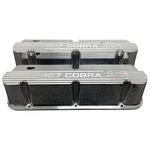 Nos Ford Racing Cobra Small Block Valve Covers, Polished, #M-6582-W427 New. Price: $295.00.