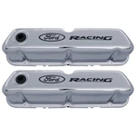 Ford Racing Valve Cover Stamped Steel Chrome With Black Logo Pair... New. Price: $122.99.