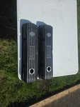 Weiand Ford Fe Valve Covers Aluminum 360 390 406 427 Side Oiler 428 Cobra Jet Used. Price: $349.99.