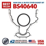 Modigt Quality Car Main Seal & Block Cover Gasket Set BS40640 For Buick Chevry New. Price: $21.30.