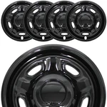 2010-2025 Ford F250 F350 Xl Super Duty 17" Black Wheel Skins Rim Covers Hub Caps New. Price: $89.99.