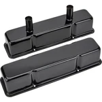 Speedway Fits Chevy Tall Valve Covers W/ Breather Tubes, Black Steel New. Price: $36.99.