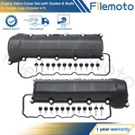 Valve Covers W/ Gasket & Bolts Kit For Dodge Jeep Chrysler 53021828AA 53021829AD New. Price: $79.99.