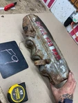 Damaged Super Red Ram Hemi Valve Cover Project Wall Hanger Lamp Very Rough Shape Used. Price: $29.99.