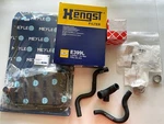 Oe Supplier Audi Crankcase Breather Hose Kit 538494 + Filters - No Pcv Valve New. Price: $129.99.