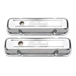 Edelbrock 4457 Engine Valve Cover Set New. Price: $99.31.