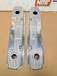 Mopar Small Block 318-360 Mickey Thompson Chorme Valve Cover Holley 103R-63B Used. Price: $369.99.