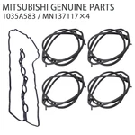Mitsubishi Genuine Set Valve Cover Gasket & Plug Seal For Lancer Evo X New. Price: $221.84.