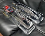 Speedmaster PCE314.1038.02 Chevy Sbc 350 Chrome Steel Valve Covers Short W/hole New. Price: $45.00.