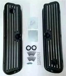 Ford Mustang 5.0L 289 302 351W Finned Tall Black Aluminum Valve Covers New. Price: $1082.33.