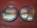 1970-1980 Ford Mercury Poverty Dog Dish 9.5" Wheel Cover Hubcaps Pair Used. Price: $39.99.