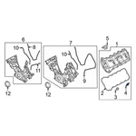 Ford F-150 2018-2025 JL3Z00812C Engine Valve Cover Stud New. Price: $13.60.