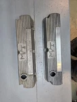 M/t Small Block Ford Aluminum Finned Valve Covers 103R-55 Mickey Thompson 302 Used. Price: $125.00.