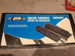 Mr Gasket 9800BP Smooth Top Short Valve Covers W/baffles Flat Black - Chevy Sbc New. Price: $51.95.
