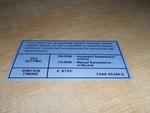 1969 Ford F100 F-100 F-250 F-350 330 360 390 V8 Emissions Decal C8AE-9C485-E New. Price: $8.99.