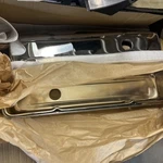 Speedway -chrome Valve Covers, Short Style Fit 1958-86 With Gasket New. Price: $100.00.