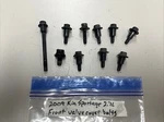2009 Kia Sportage 2.7L Front Valve Cover Bolts Used. Price: $24.95.