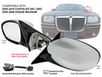 For Door Mirror 2010 Chrysler 300C 2005-2008 Dodge Magnum Driver Side New. Price: $59.80.