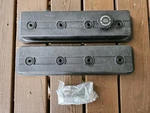 93-96 Corvette C4 5.7L LT1 Composite Valve Covers Gm W/ Bolts Hardware Used. Price: $365.00.