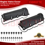 Valve Cover Set W/ Gasket For Dodge Ram Durango Dakota Nitro Grand Cherokee 3.7L New. Price: $89.99.