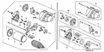 Genuine Honda Gear Cover Set 31201-RAA-A53 New. Price: $73.03.