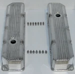 1976-87 Jeep Amc Pol Finned Fabricated Aluminum Valve Covers V8 304 360 390 401 New. Price: $137.25.