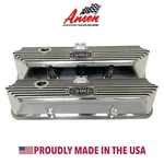 Ford Fe 390 Tall Polished Valve Covers "powered By Cubic Inches" - Ansen Usa New. Price: $295.00.
