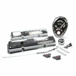 Proform 141-001 Engine Dress-up Kit Chrome Fits Small Block Chevy New. Price: $184.45.