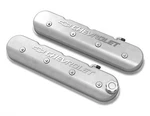 Holley 241-400 Tall Ls Valve Cover With Bowtie/chevrolet Logo Natural New. Price: $337.95.