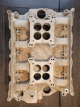 Vintage Offenhauser 390/428 Big Block Ford Intake Manifold Hot Rod Gasser Used. Price: $850.00.