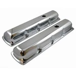 Rpc R9395 Chrome Steel Valve Covers 1965-90 Oldsmobile 260-455 V8 Baffled New. Price: $82.99.