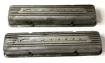 Chevrolet Corvette Script Aluminum Valve Covers Sbc 283/327/EARLY 350 Late 1950S Used. Price: $450.00.