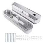 Polished Valve Cover Set Ford Sbf 289 302 351W 5.0L 1962-1985 Billet Rail New. Price: $84.84.
