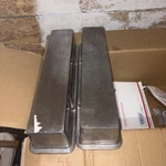 Chevy Small Block Aluminum Valve Covers New. Price: $110.00.