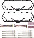 98-03 Ford 7.3L Powerstroke Diesel Valve Cover Gaskets Harness W/8 Glow Plug New. Price: $59.99.