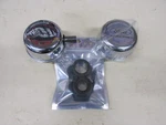 Ford Racing Chrome Push Style Breathers Pcv And Filler Cap W/grommets New. Price: $75.00.