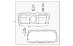 Genuine Volkswagen Valve Cover 7B0-103-469 New. Price: $92.95.