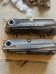 1983-85 Ford Mustang Gt Capri 302 Powered By Aluminum Valve Covers (2) Used. Price: $135.00.