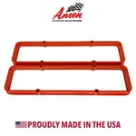 Small Block Chevy Valve Cover Spacers Orange- Die-cast Aluminum- Ansen Usa New. Price: $99.00.