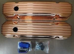 Summit 440419CPR Pontiac Aluminum Valve Covers W/hdw, Tall, Baffles, Copper, New. Price: $149.99.