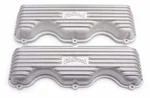 Edelbrock 41409 Classic Series Finned Aluminum Valve Covers Satin New. Price: $330.73.