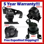 M949 Fits 2001-2003 Toyota RAV4 2.0L Awd Engine Motor & Trans Mount Set 4PC New. Price: $117.95.