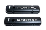1955-1981 Pontiac 326-455 V8 Aluminum Valve Covers Black Made Usa Pair New. Price: $239.37.