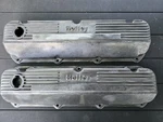 Ford 429/460 Mickey Thompson Holley Finned Valve Covers 103R-52BX Big Block Bbf Used. Price: $429.99.