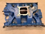 Edelbrock 427 Ford Fe 390 428 Aluminum Barrel Intake Dual Plane Used. Price: $450.00.